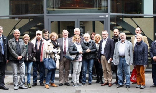 Die Genossen besichtigten Härke. Foto: SPD