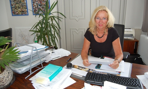 Die Sickter Gemeindedirektorin Petra Eickmann-Riedel. Foto: Privat
