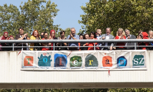 Das Ergebnis des Kunstprojekts der Fredenberg-Schüler. Foto: Rudolf Karliczek