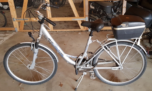 Das sichergestellte Fahrrad. Foto: Polizei