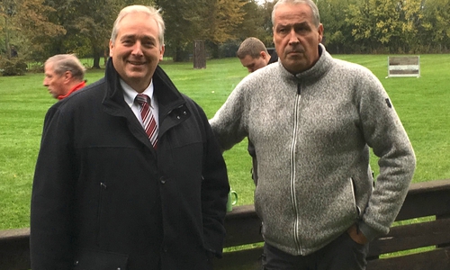 Frank Oesterhelweg (links) und Andreas Glier. Foto: Privat