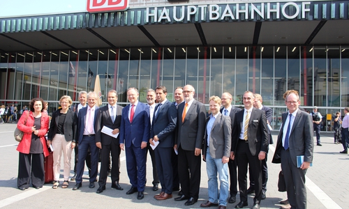 Zum Mobilitätstag in Braunschweig warn unter anderem der niedersächsische Ministerpräsident Stephan Weil und der niedersächsische Wirtschaftsminister Olaf Lies zu Besuch. 