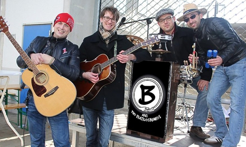 B and the Rattlesnakes spielen auf der Open Stage. Foto: Veranstalter