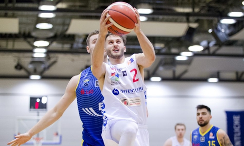 Überragender Spieler in der ersten Halbzeit: Constantin Ebert. Foto: Reinelt/PresseBlen.de