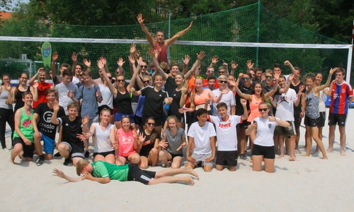 Gute Stimmung bei den Teams des Schulturniers. Foto: Stadt Wolfenbüttel