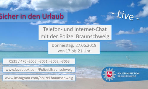 Sicher in den Urlaub. Foto: Polizei