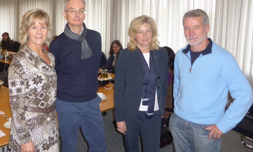 Wolfsburger Netzwerk Bürgerengagement: Birgit Maaß, Malte Schumacher, Claudia Kayser, Wilhelm Dörr (v.l.n.r.). Foto: Stadt Wolfsburg