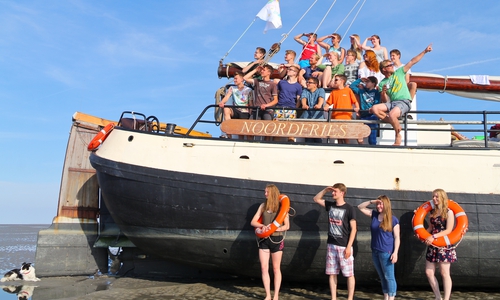 Die Jugendfreizeit der Ev. Jugend Salzgitter-Bad und Wolfenbüttel reiste ans Wattenmeer. Foto: Privat