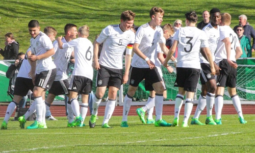 Die Deutsche U18-Auswahl traf in Helmstedt auf Österreich. Fotos: Frank Vollmer