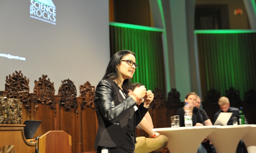 Die Science-Slam-Veranstaltungen waren bereits bei der Premiere von „Science on the Rocks“ ein Renner. Foto: TU 
