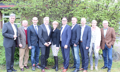 Vorstand und Gäste von pro Goslar e.V. bei der Mitgliederversammlung 2017. Fotos: Antonia Henker