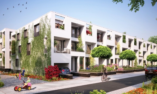 So soll das Gebäude später einmal aussehen. Entwurf: Buhlmann Immobilien GmbH/Lohmann Architekten