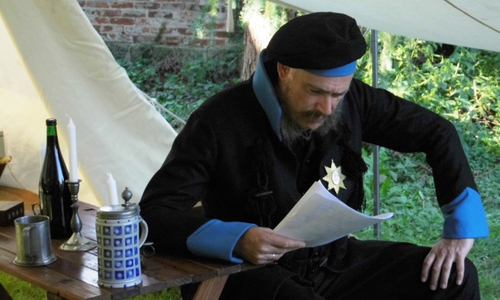 Einen Vortrag zu Friedrich Wilhelm - hier dargestellt vom Schauspieler Andreas Jäger - hält Hans Kolmsee am 6. Oktober um 19 Uhr im Braunschweigischen Landesmuseum. Foto: Privat