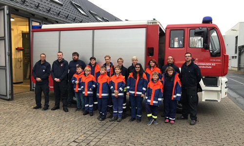 Die Kinder- und Jugendfeuerwehr erlebte ein ereignisreiches Wochenende. Foto: Feuerwehr Königslutter