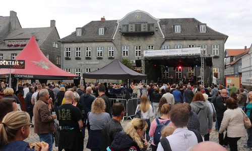 Noch bis Sonntag geht das Altstadtfest in Goslar. Fotos: Anke Donner 