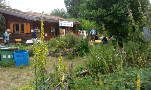 Im Biogarten des BUND ist am Sonntag Frühlingsfest. Foto: Zentrum für Umwelt und Mobilität e.V.