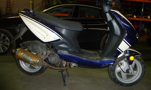 Wem gehört dieser Motorroller? Foto: Polizei