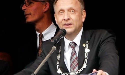 Peines Bürgermeister Klaus Saemann. Archivbild