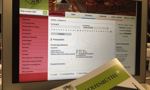 Aus dem Verwaltungsbericht der Stadt Wolfenbüttel geht hervor, dass die Öffentlichkeitsarbeit zugenommen hat. Symbolfoto: Anke Donner