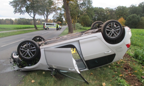 Der Wagen erlitt einen Totalschaden.