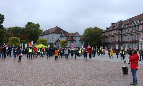 ver.di rief am Donnerstag zu einem Warnstreik auf. 