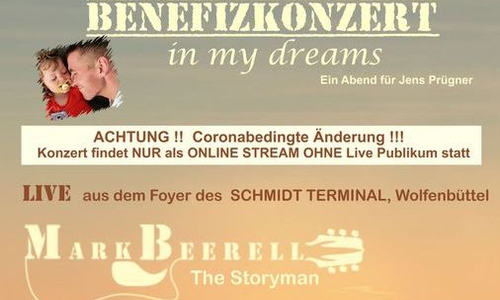Das Benefizkonzert für Jens Prügner findet aufgrund der steigenden Coronazahlen nur online statt.