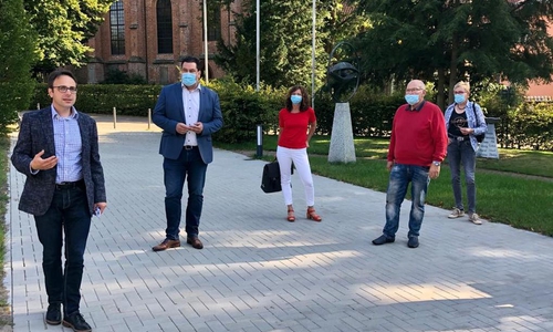Die SPD Gifhorn besuchte die Augenoptikerschule Hankensbüttel.