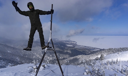 Gregor Neumann hat sich aus Wolfenbüttel auf nach Japan und Russland gemacht. Viele Kilometer legte er dabei zu Fuß zurück. 