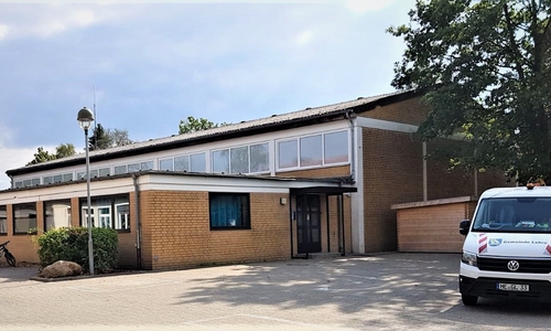 Die Turnhalle in Essenrode.