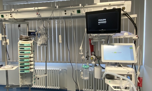 So sieht die Technik in der neuen Intensivstation aus.