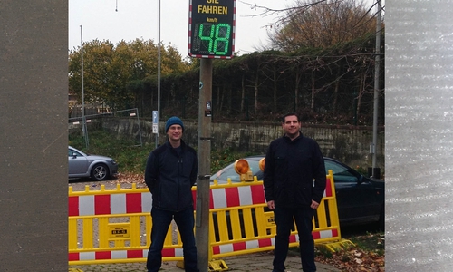 Dr. Ulrich Steinmeier (li.) und Bürgermeister Philipp Ralphs.