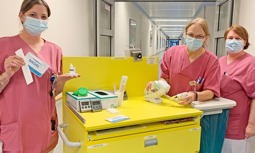 Teams des Städtischen Klinikums werden die Testung der Kita-Mitarbeiterinnen und Mitarbeiter durchführen.