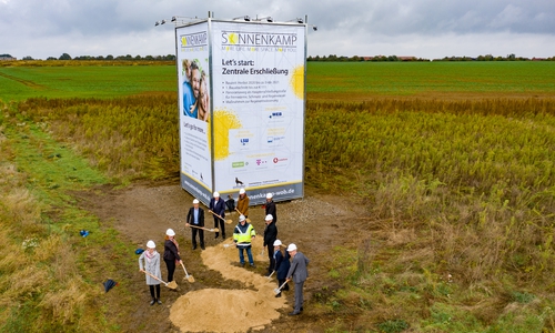 Spatenstich Sonnenkamp