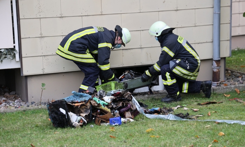 In Fümmelse kam es zu einem Kellerbrand.