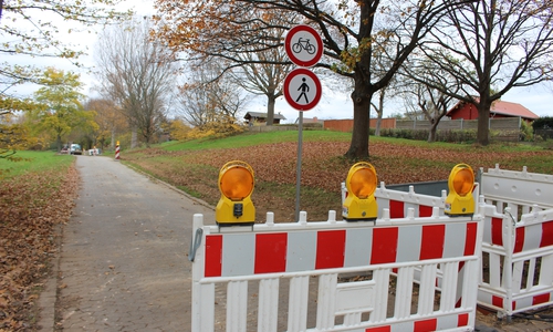 Ab Montag soll der Weg wieder freigegeben sein.