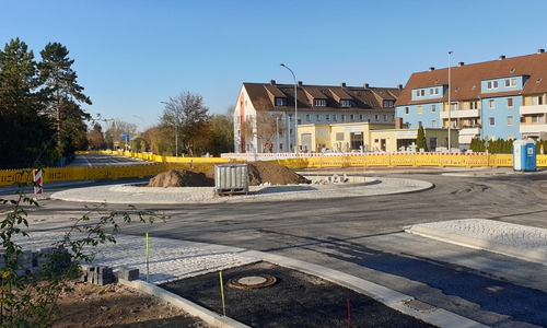 Die Leipziger Straße soll Anfang nächster Woche für den Verkehr freigegeben werden.