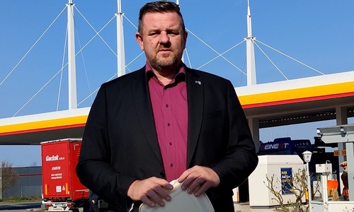 Andreas Busch kämpft für die Trucker