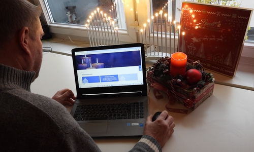 Jeden Tag gibt es kleine Videos mit verschiedenen Inhalten.