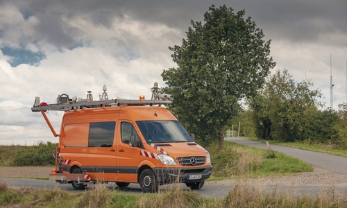 Mit dem Messfahrzeug TP1/TP3 lässt der Tiefbaubetrieb im Landkreis Wolfenbüttel den Zustand der Kreisstraßen überprüfen.
