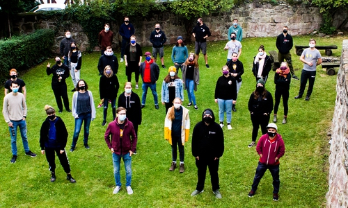 Das Planungsteam für das Summertime Festival 2021 beim Planungswochenende im September. 