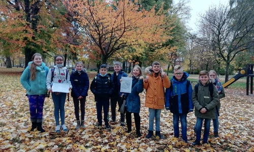 Die Fünftklässler hatten viel Spaß auf der Rallye.