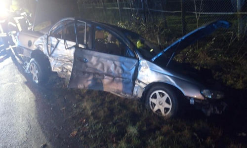 Am Auto entstand ein Schaden von zirka 2.000 Euro.