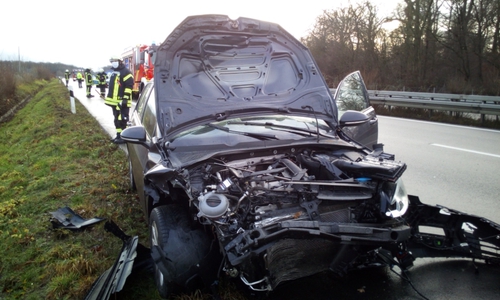 Das Auto war nicht mehr fahrbereit.