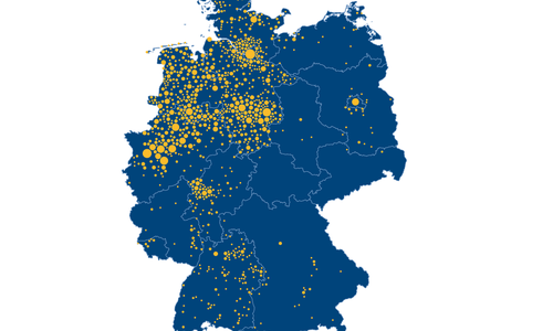 Inzwischen ist IServ an vielen Schulen in Deutschland vertreten. 