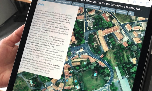 Die Startseite des neuen Portals www.aerport.de.