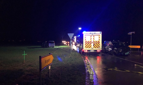 An dieser Kreuzung kam es zum Unfall.