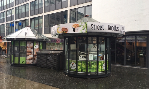 Die beiden Pavillons sollen verschwinden.