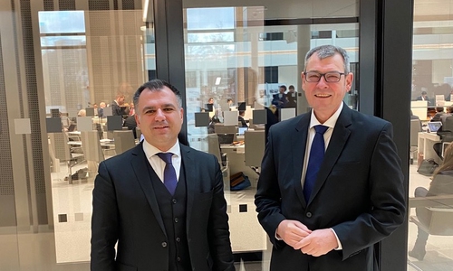 Dr. Christos Pantazis und Matthias Möhle. 