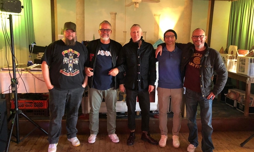 Die Gründer des Mountain Soul Allnighter (v.l.n.r): Christoph Jahn, Andreas Frackowiak, Marc Beuter, Marek Radom und Mirko Marhenke freuen sich auf die Fortsetzung des Mountain Soul Allnighter am 28. März 2020.