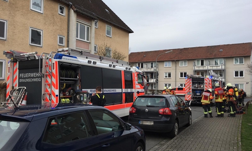 Die Feuerwehr war im Bebelhof im Einsatz.